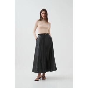 JH Collectibles Genuine Leather Black Maxi 6